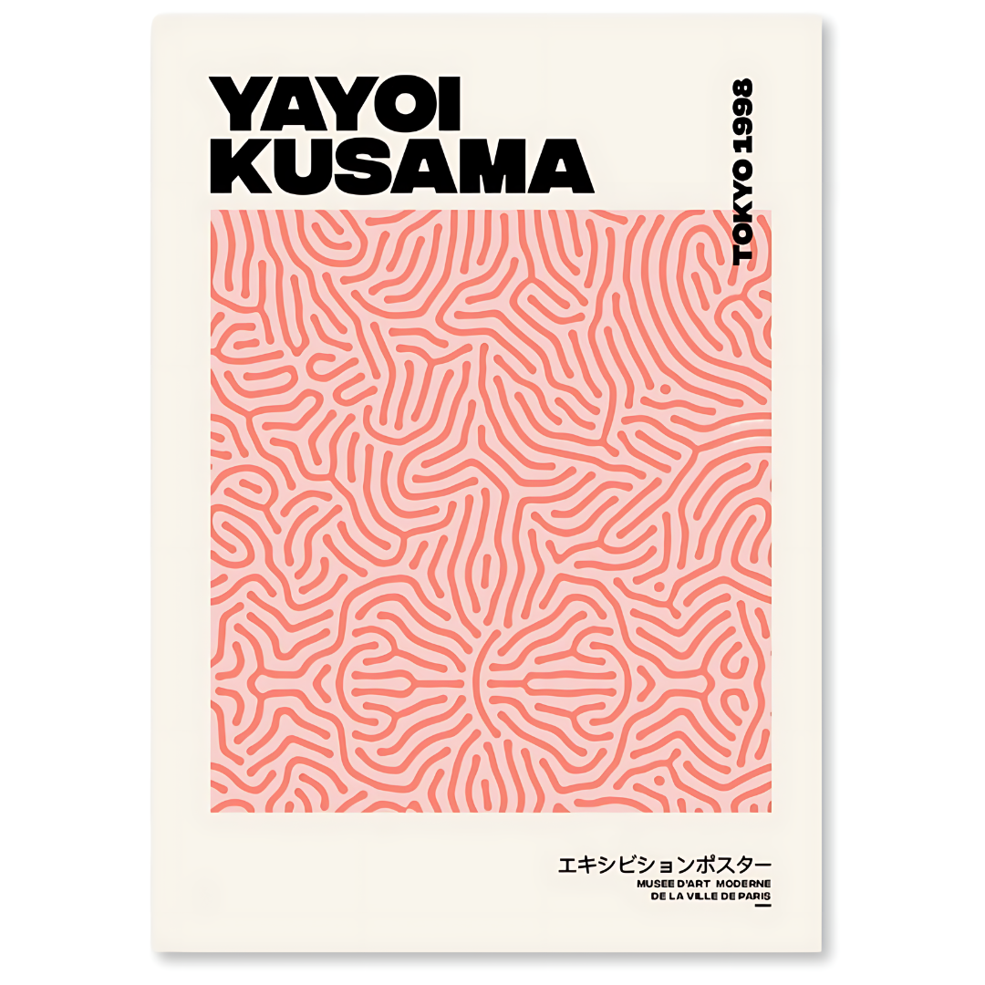 TÓQUIO 1998 - Telas inspiradas em Yayoi Kusama