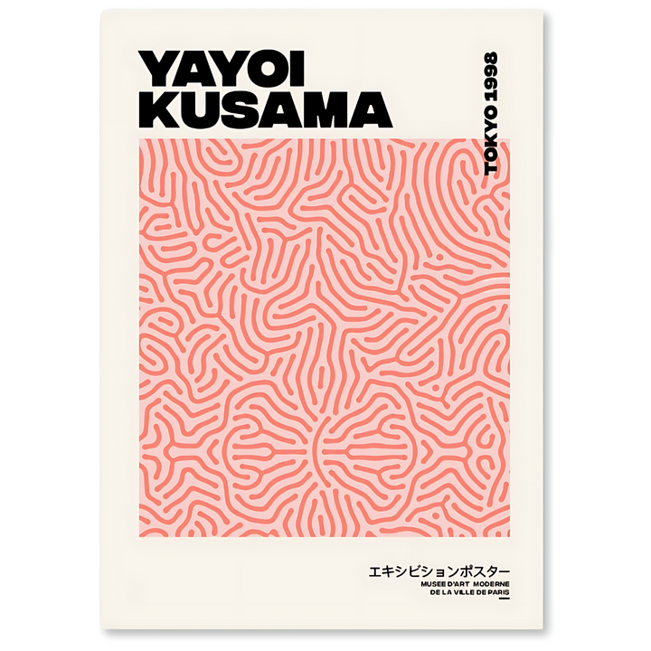 TÓQUIO 1998 - Telas inspiradas em Yayoi Kusama