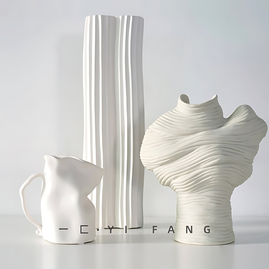 WARPED vasos 13" feitos de cerâmica
